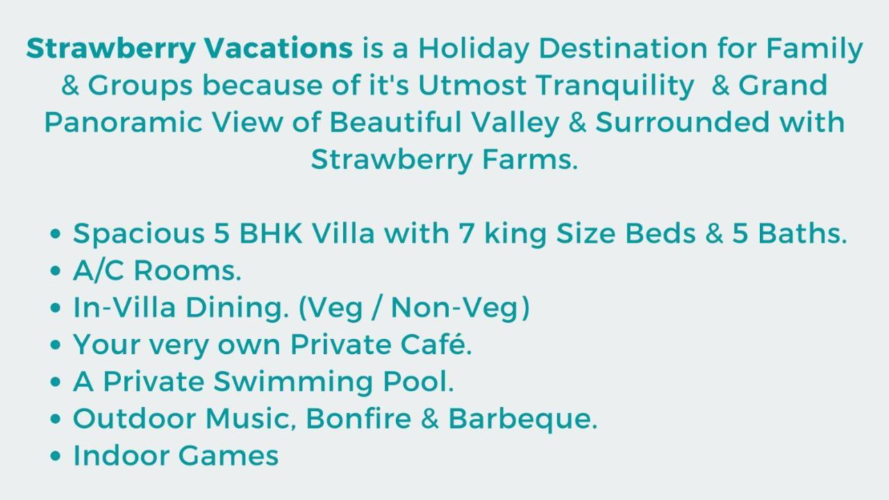 Strawberry Hills Resort Panchgani Exterior photo